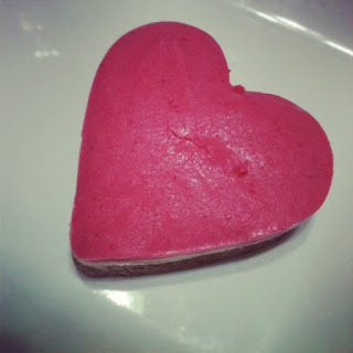 Valentine’s Day treat … RAW cheesecake hearts