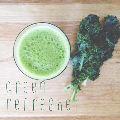 green kale juice