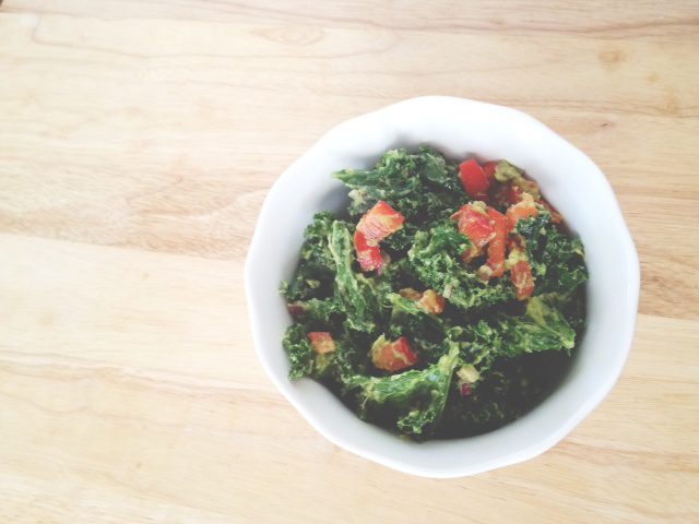 RECIPE: massaged kale picnic salad