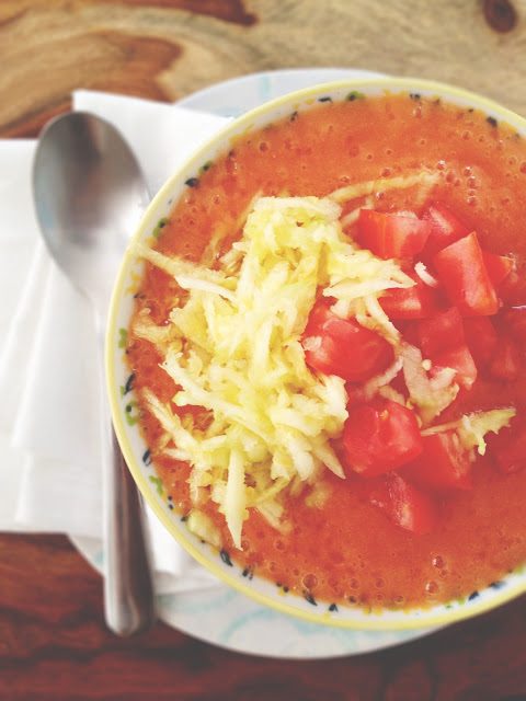 RECIPE: mango tomato cold soup