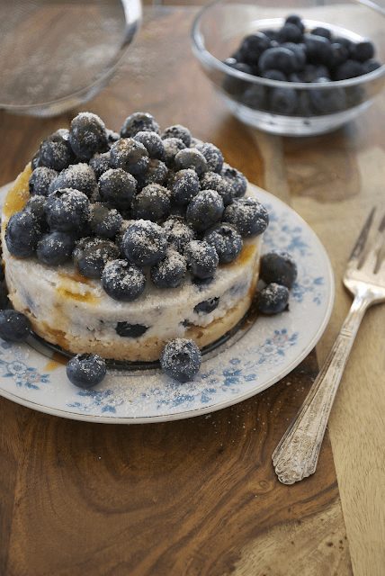 RECIPE: blueberry coconut cake