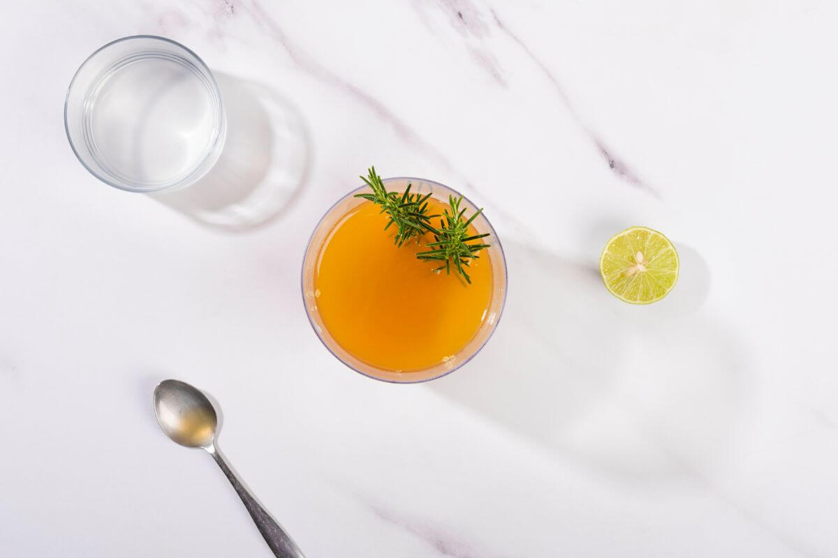 how to make rosemary citrus electrolyte tea