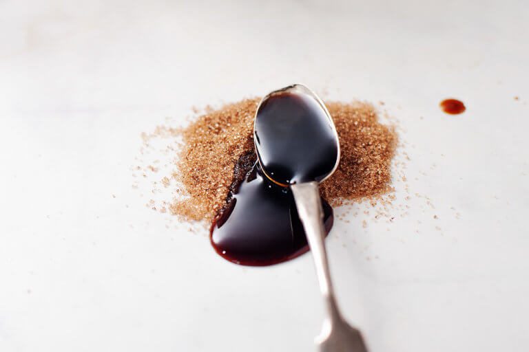 Coconut sugar simple syrup that goes with everything