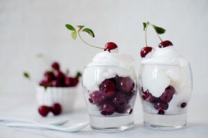 Easy vegan whipped cream frosting to top any dessert