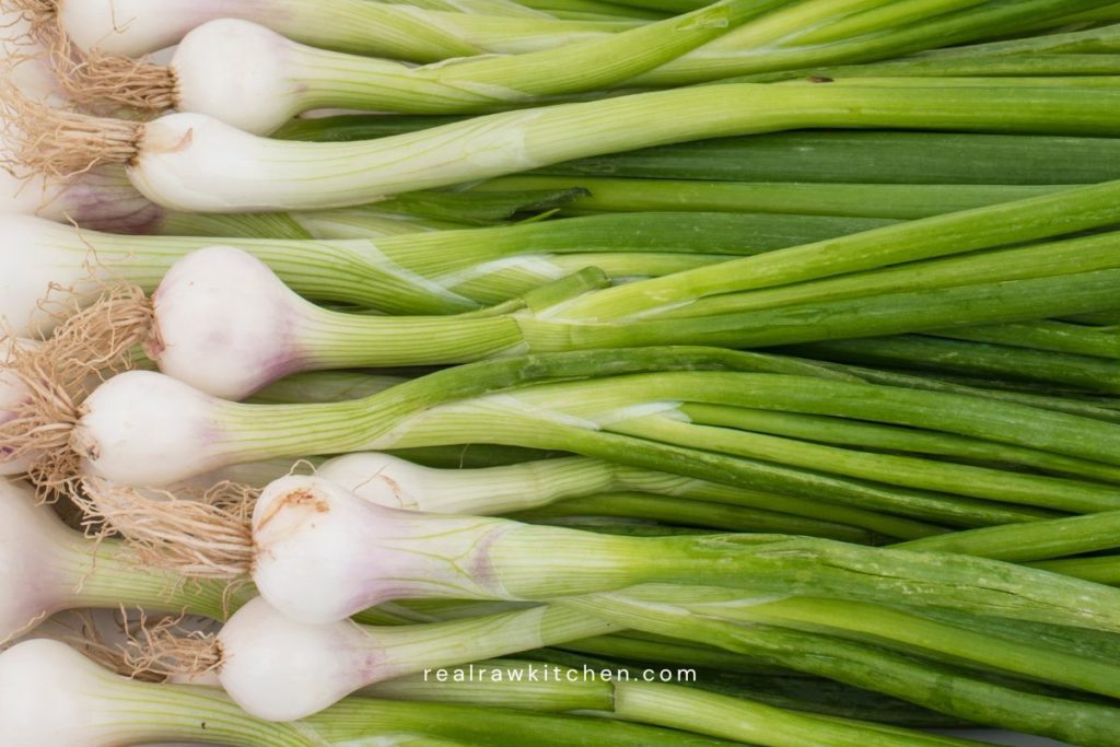 how to store green onions