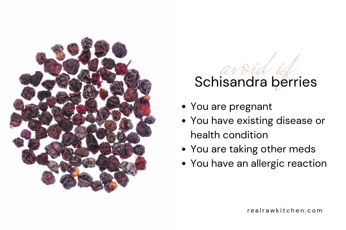 schisandra berries risks