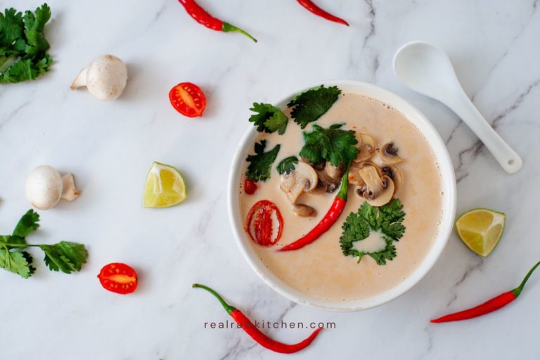 Vegan tom kha soup recipe (GF)