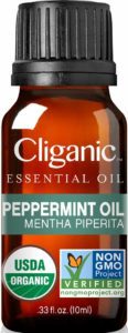 Cliganic USDA Organic Peppermint Essential Oil