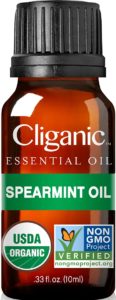 Cliganic USDA Organic Spearmint Essential Oil