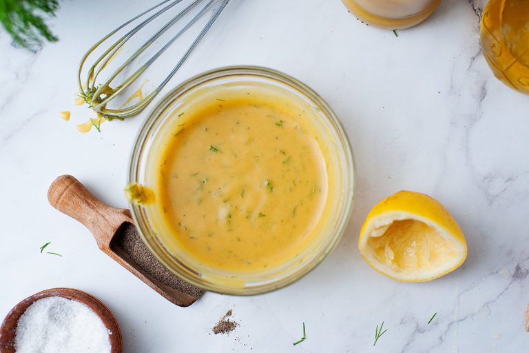 2 Mustard Salad Dressing Recipes: Honey Mustard & Lemon Vinaigrette