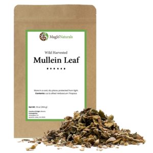 Mullein Leaf Cut and Sifted Wild-Crafted Loose Leaf Tea