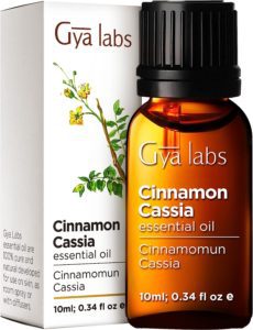Gya Labs Cinnamon Essential Oil for Diffuser