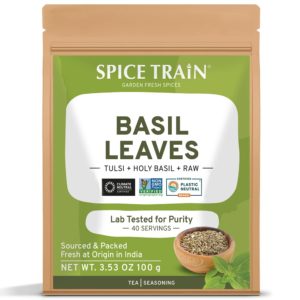 SPICE TRAIN, Dried Basil Leaves