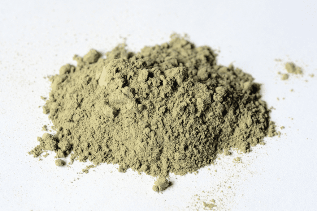 french green clay powder